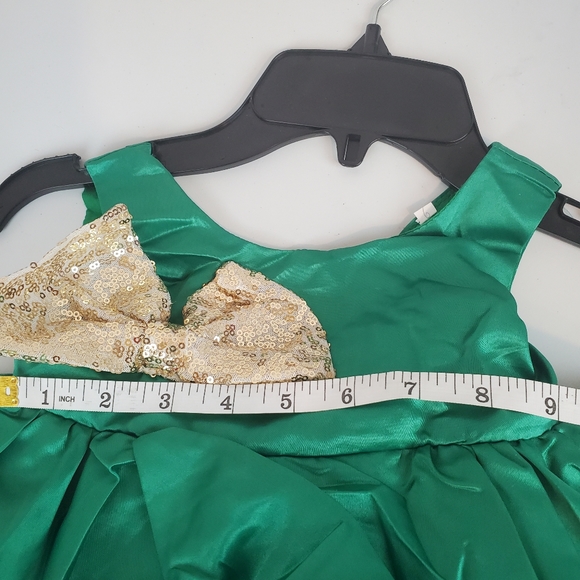 Green dress size 6-9 months - Picture 4 of 6